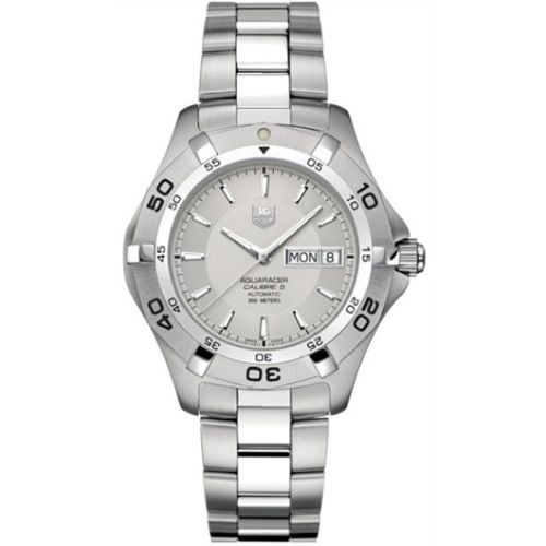 TAG Heuer Aquaracer 300M Calibre 5 Day-Date 41 Stainless Steel / Silver / Bracelet